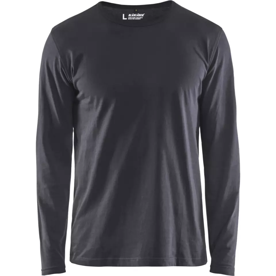Blåkläder 350010429600, Langarm T-Shirt, Mittelgrau, image 1, gallery thumbnail