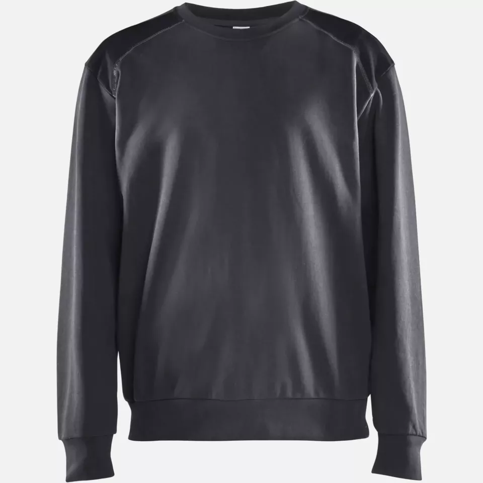 Blaklader 358011589699, Sweatshirt, Medium Grey/Black, image 1, gallery thumbnail