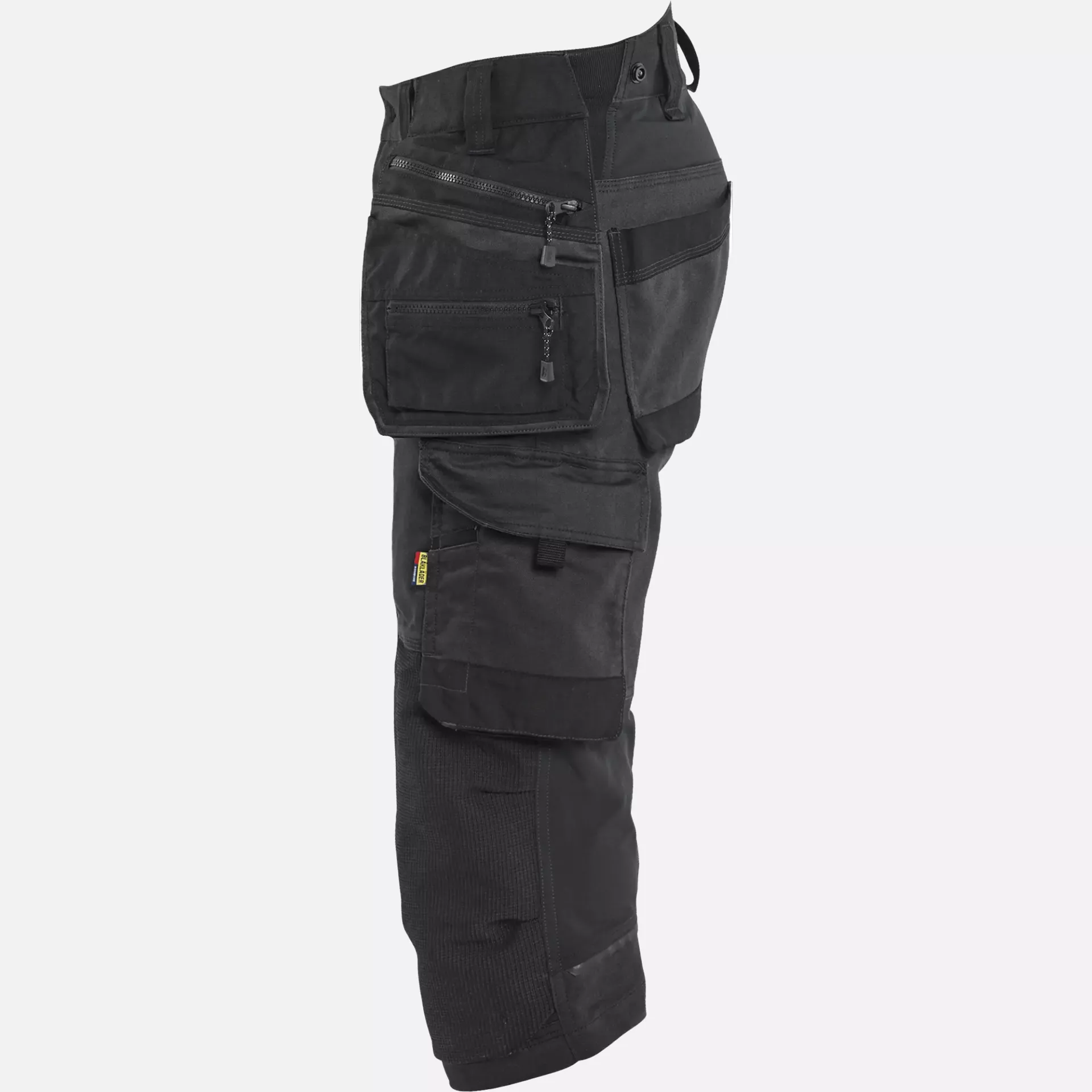 Blaklader 197711499999, STRIKER Stretch Pirate Shorts, Black/Black, image 3