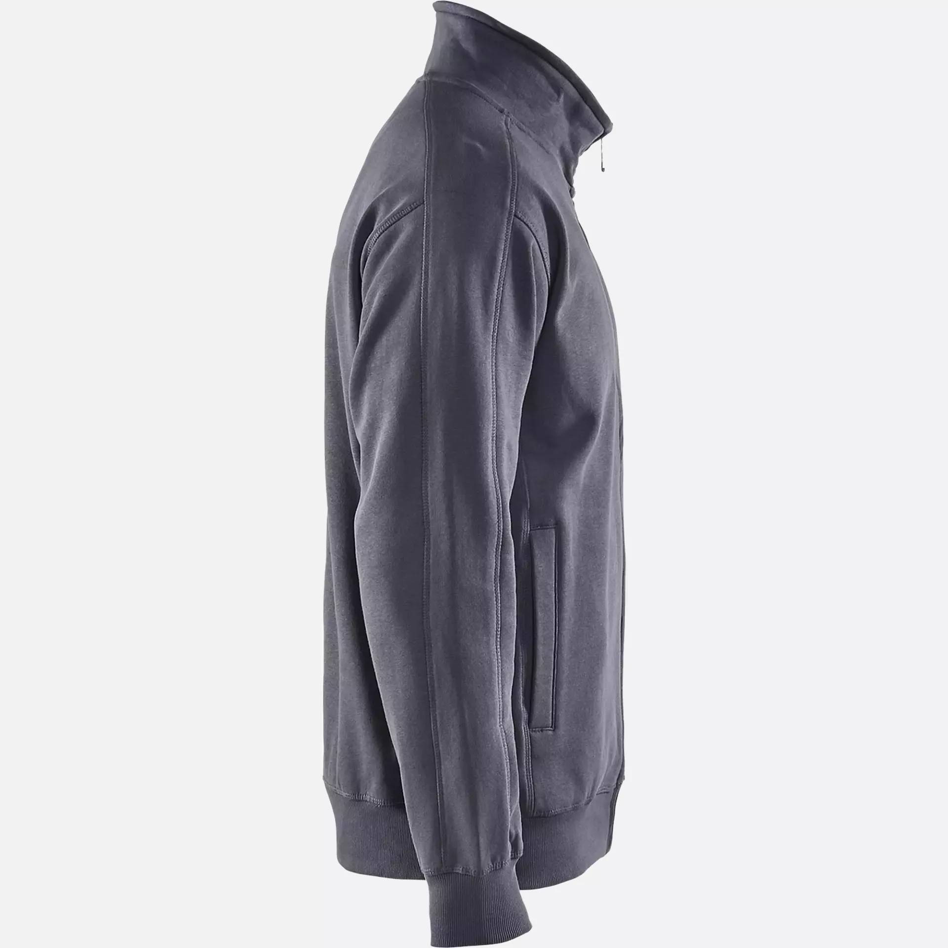Blaklader 334910489400, Zip Sweatshirt, Grey, image 2