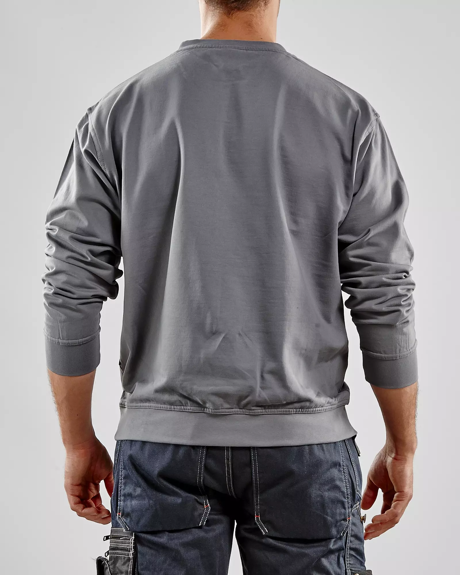 Blaklader 334011589400, Sweatshirt, Grey, image 5