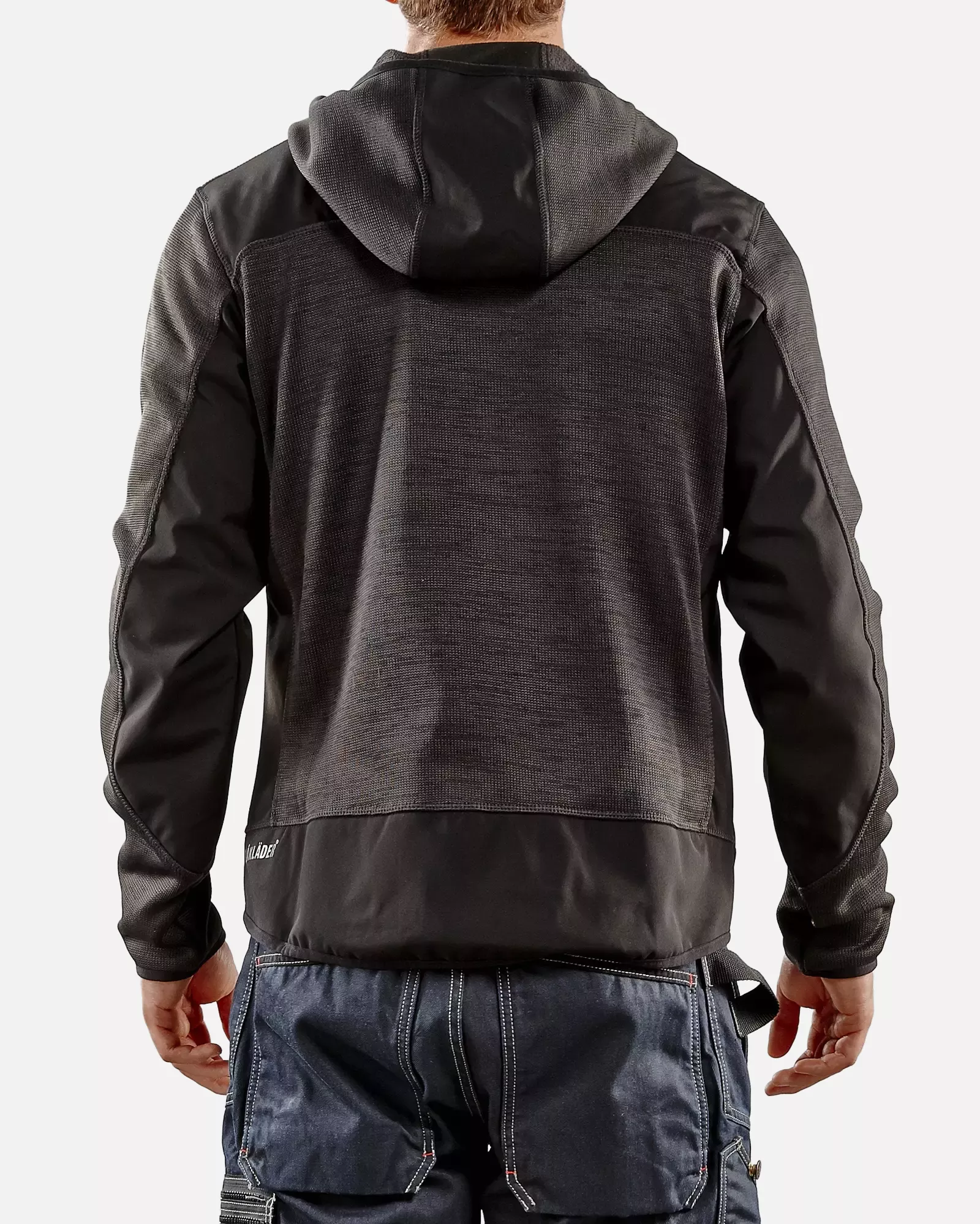 Blaklader 493021179799, Softshell Knitted Jacket, Dark Grey/Black, image 6