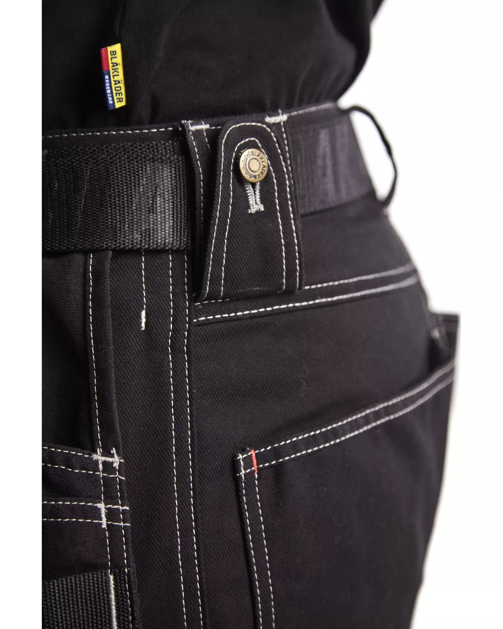 Blaklader 150013709900, Craftsman Work Trousers, Black, image 7