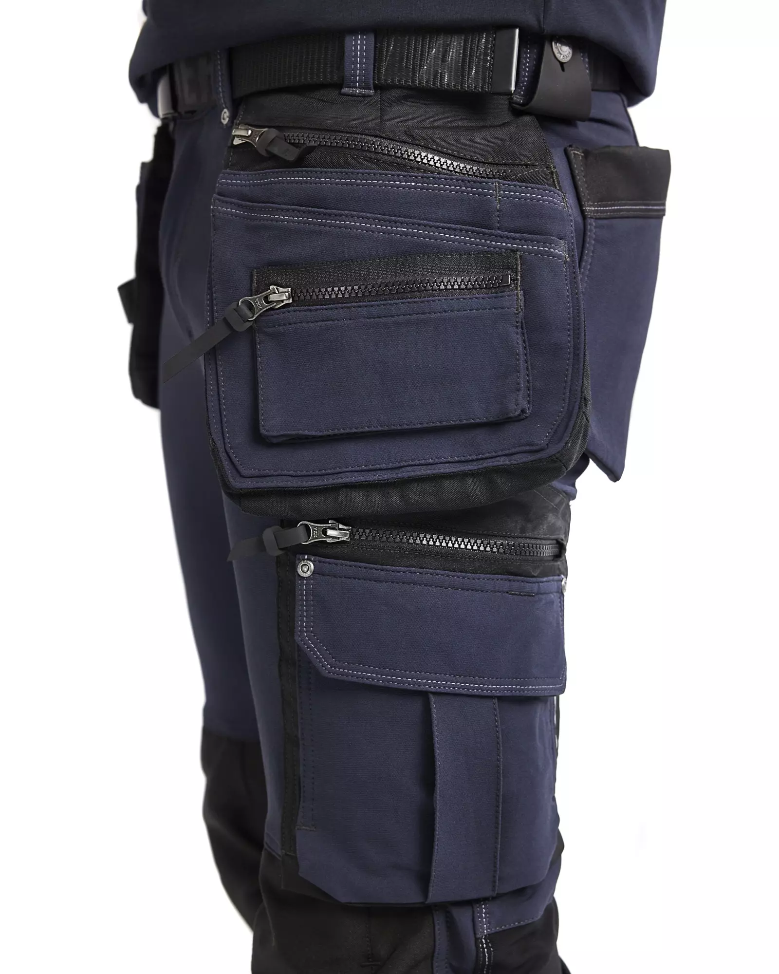 Blaklader 199816448699, X1900 4-Way Stretch Craftsman Work Trousers, Dark Navy/Black, image 8