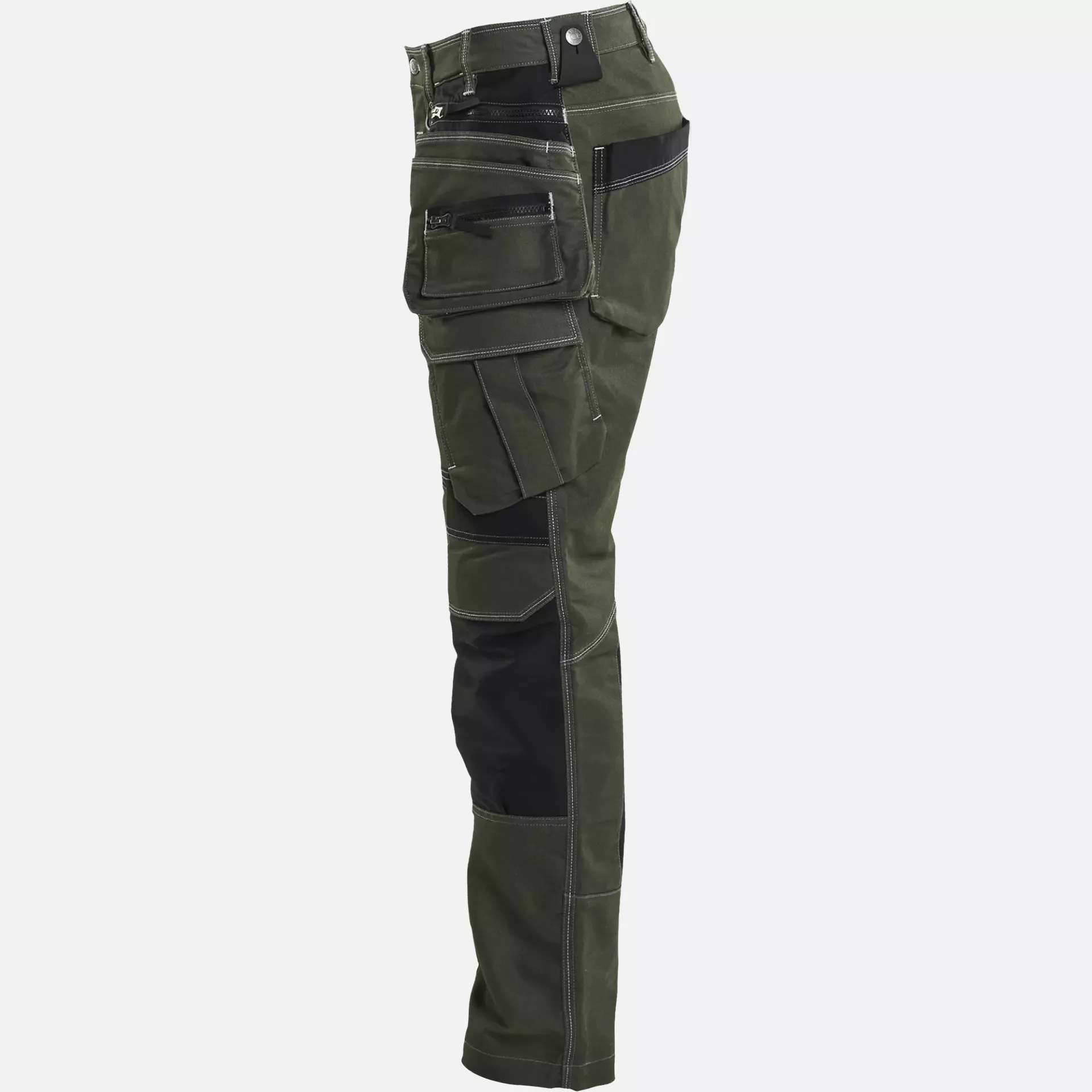 Blaklader 199011414298, X1900 Stretch Handwerker Arbeitshose, Waldgrün/Schwarz, image 3