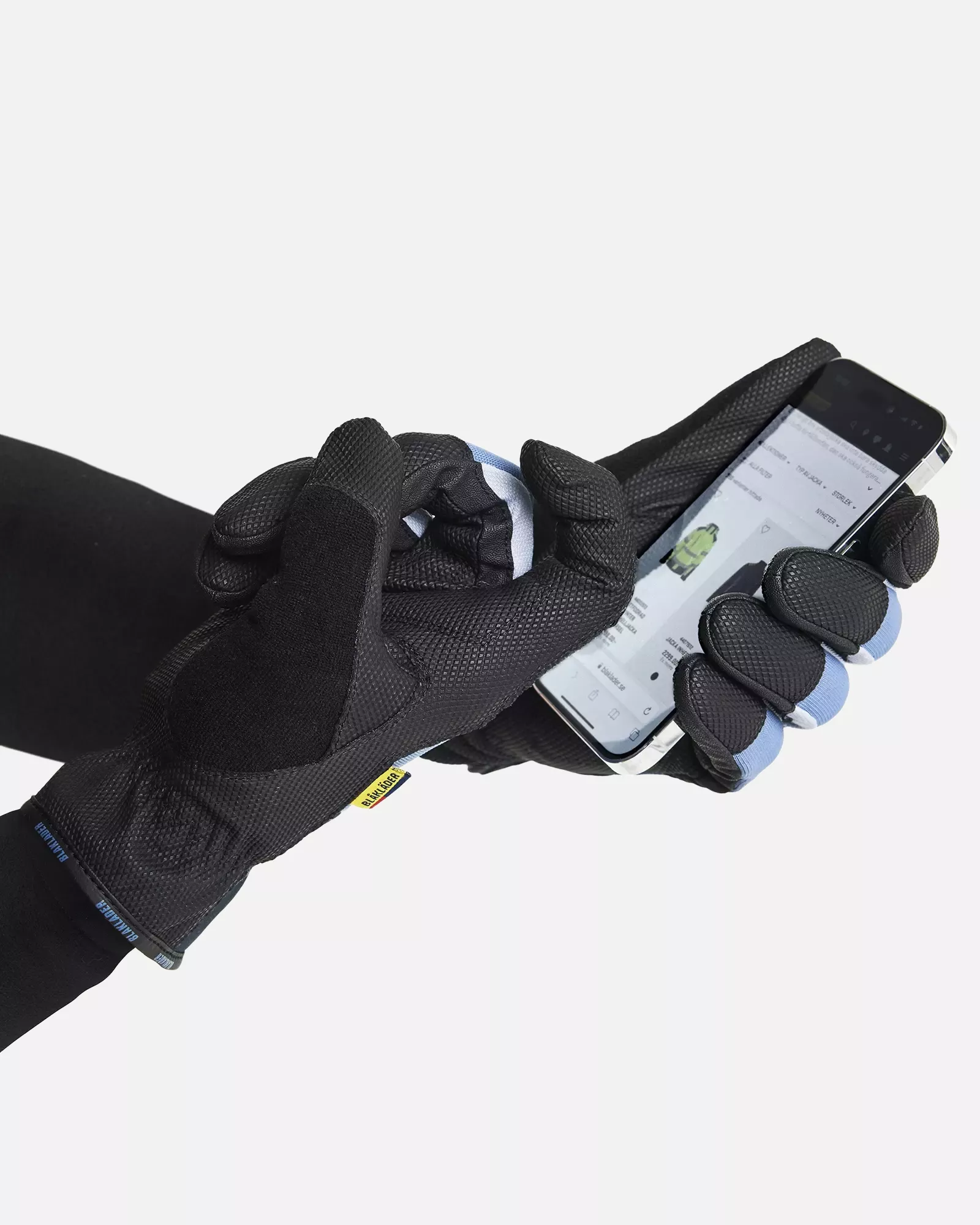 Blaklader 285014159982, Supreme Strong Work Glove, Black/Blue, image 4