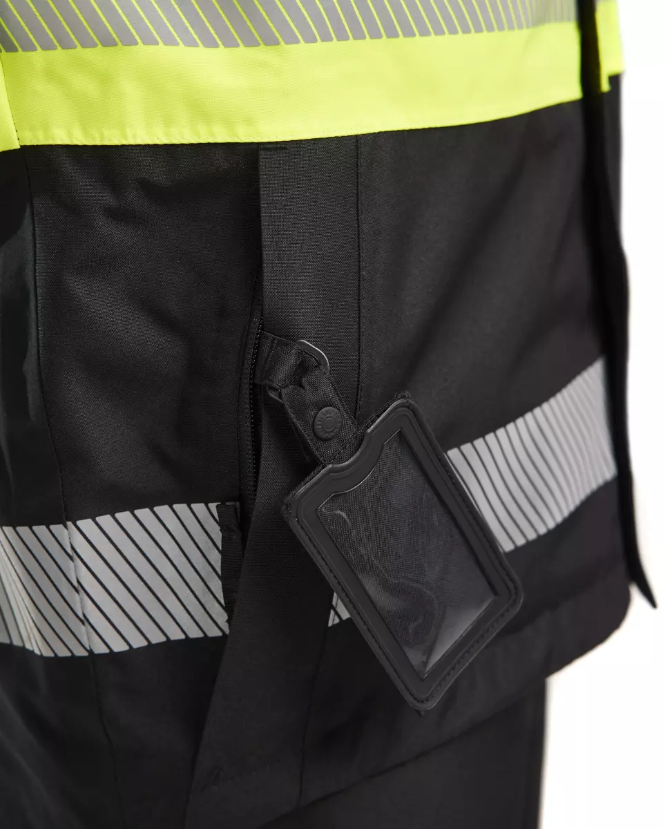 Blåkläder 442019779933, High Vis Shell Jacke, Schwarz/Gelb, image 7, gallery thumbnail