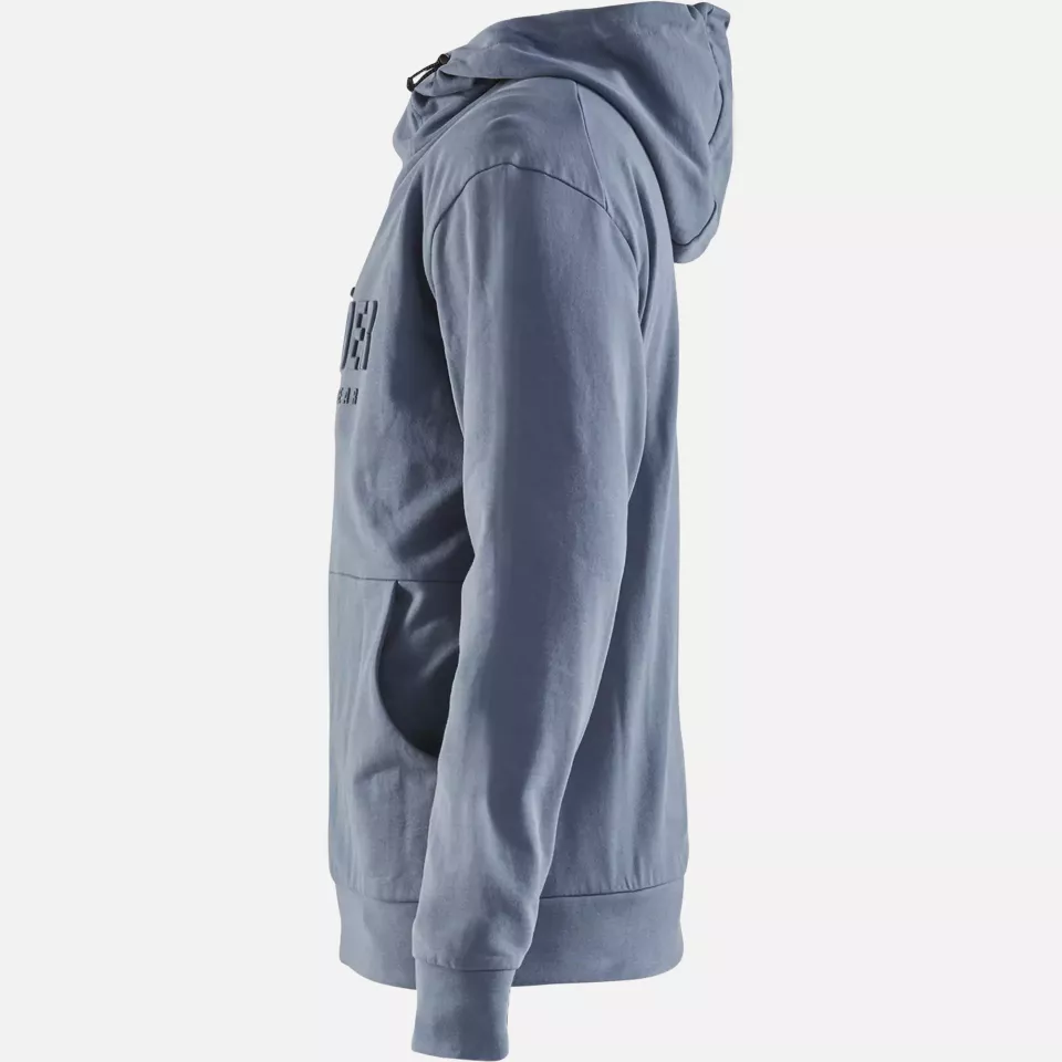 Blaklader 353011588209, 3D Kapuzen Sweatshirt, Taubenblau, image 3, gallery thumbnail