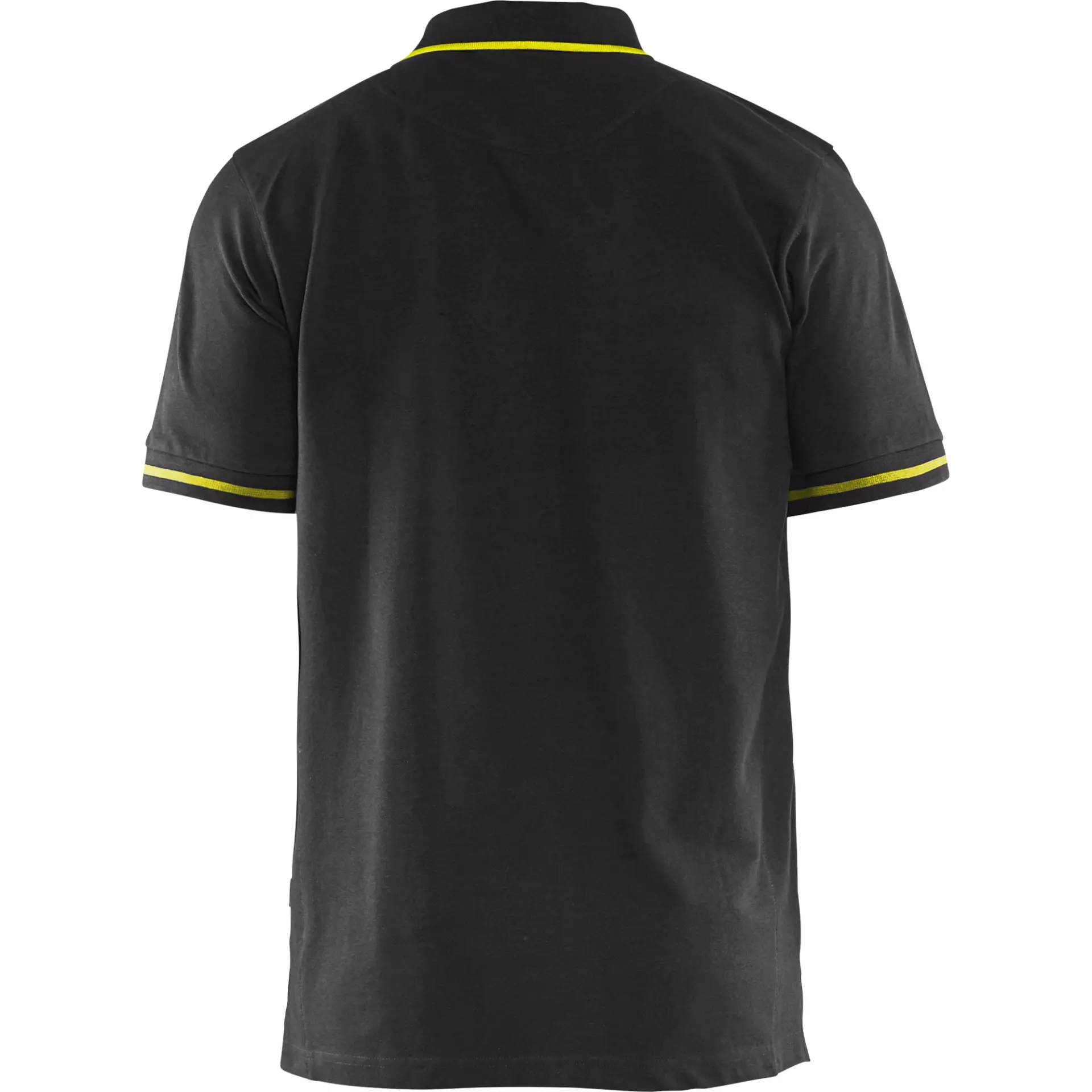 Blåkläder 338910509933, Polo Shirt, Black/Yellow, image 4