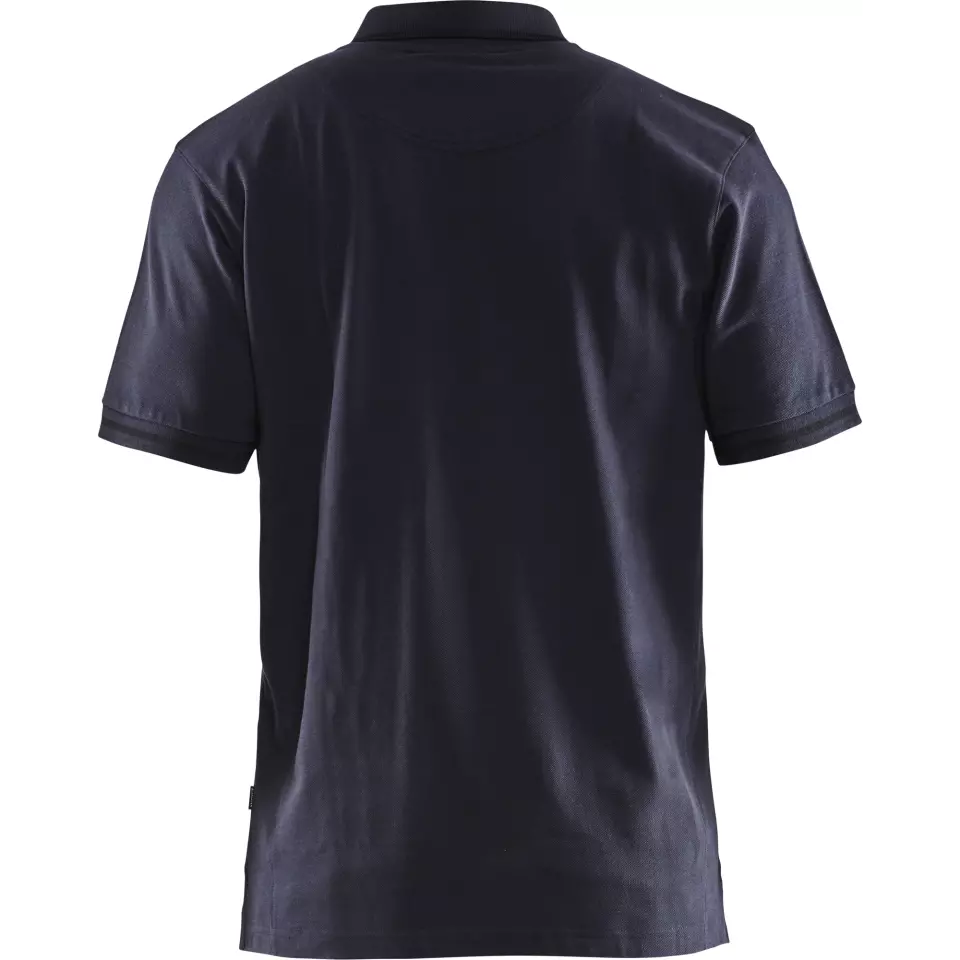 Blåkläder 338910508699, Polo Shirt, Dark Navy/Black, image 4, gallery thumbnail