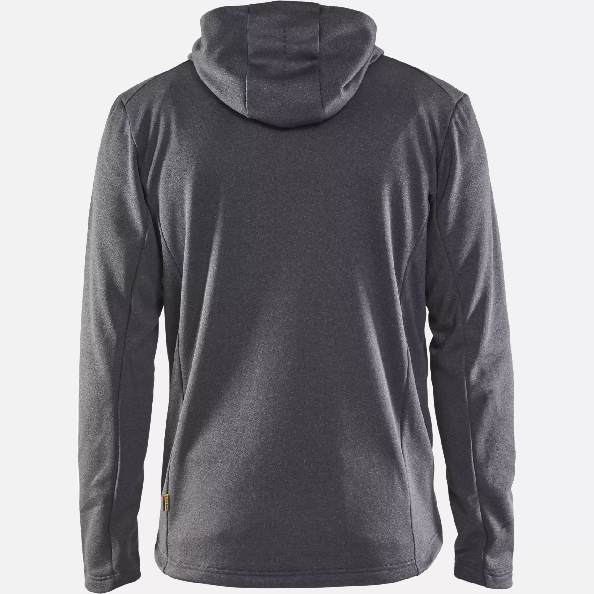 Blaklader 354025339991, Hooded Sweatshirt with Zip, Black Melange, image 4