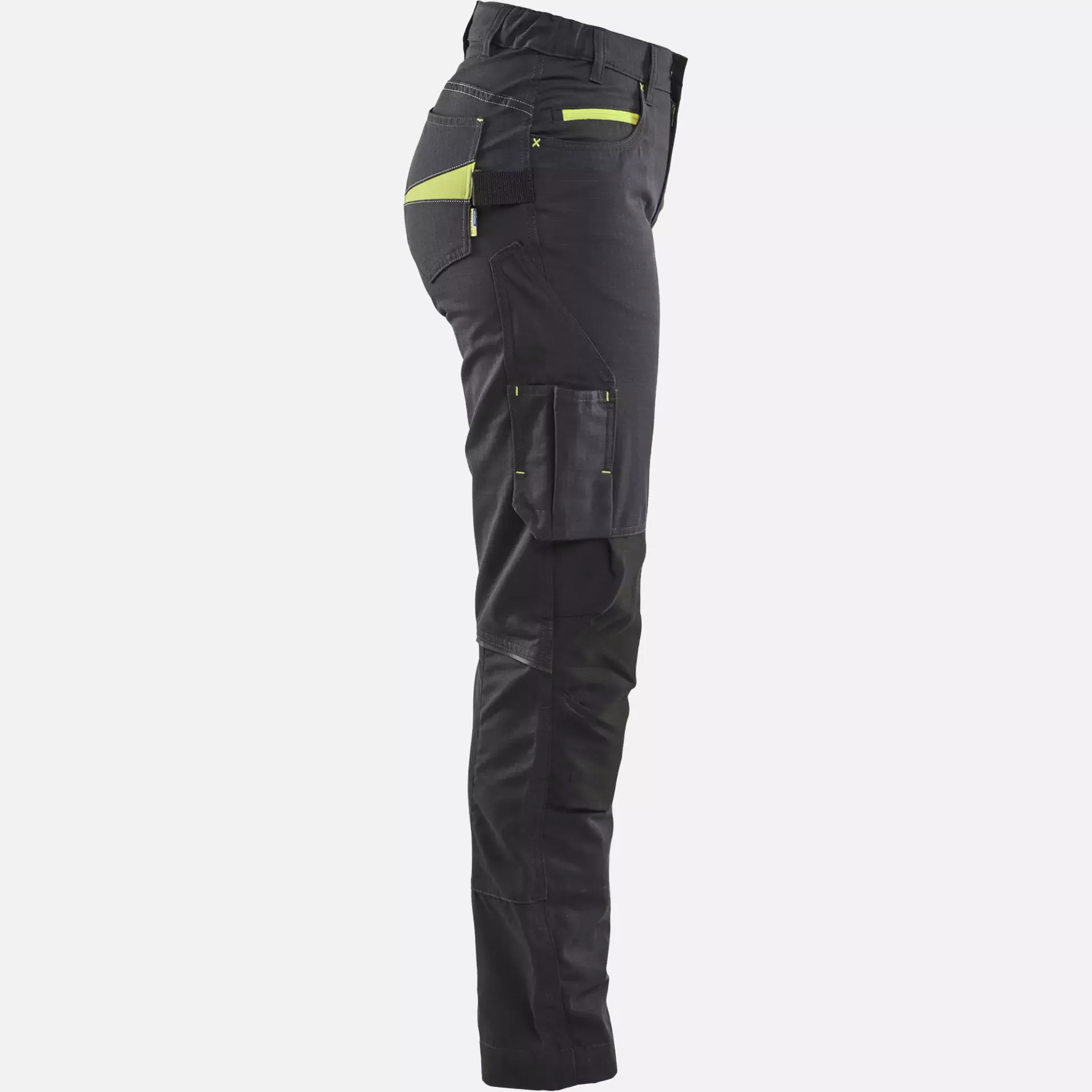Blaklader 719513309933, Damen Stretch Arbeitshose, Schwarz/Gelb, image 13