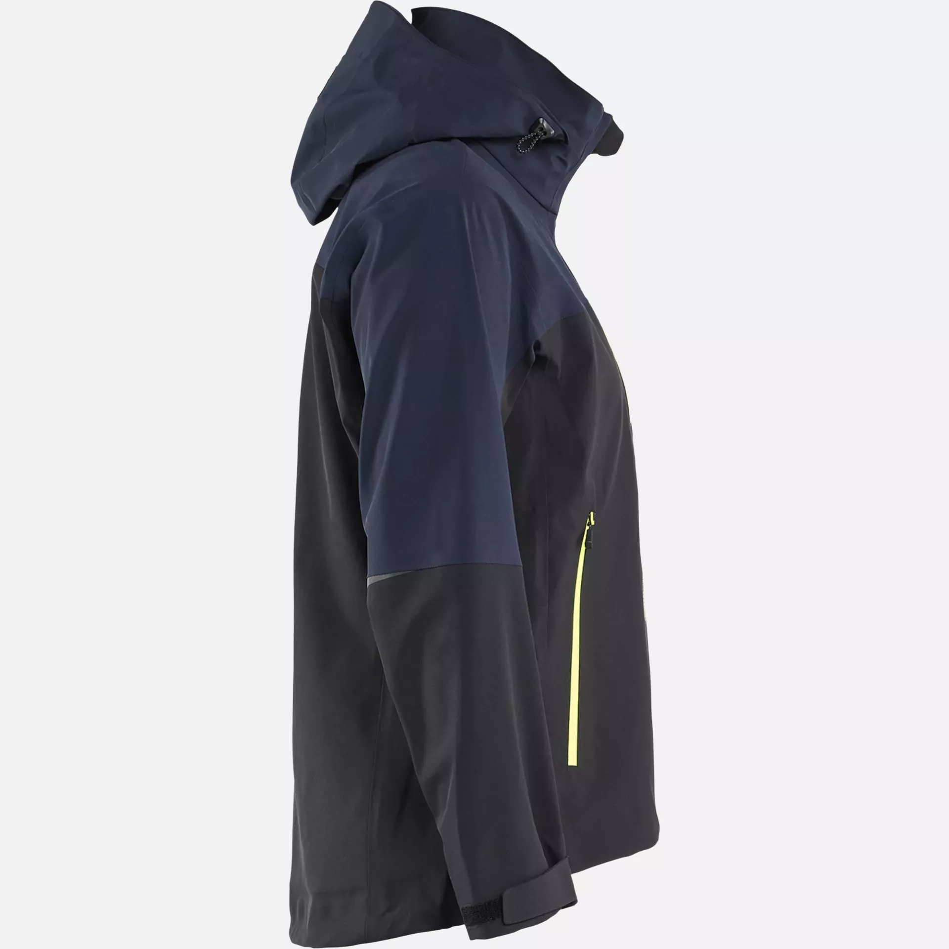 Blaklader 470819168633, Striker Ladies Stretch Shell Jacket, Dark Navy/High Vis Yellow, image 2
