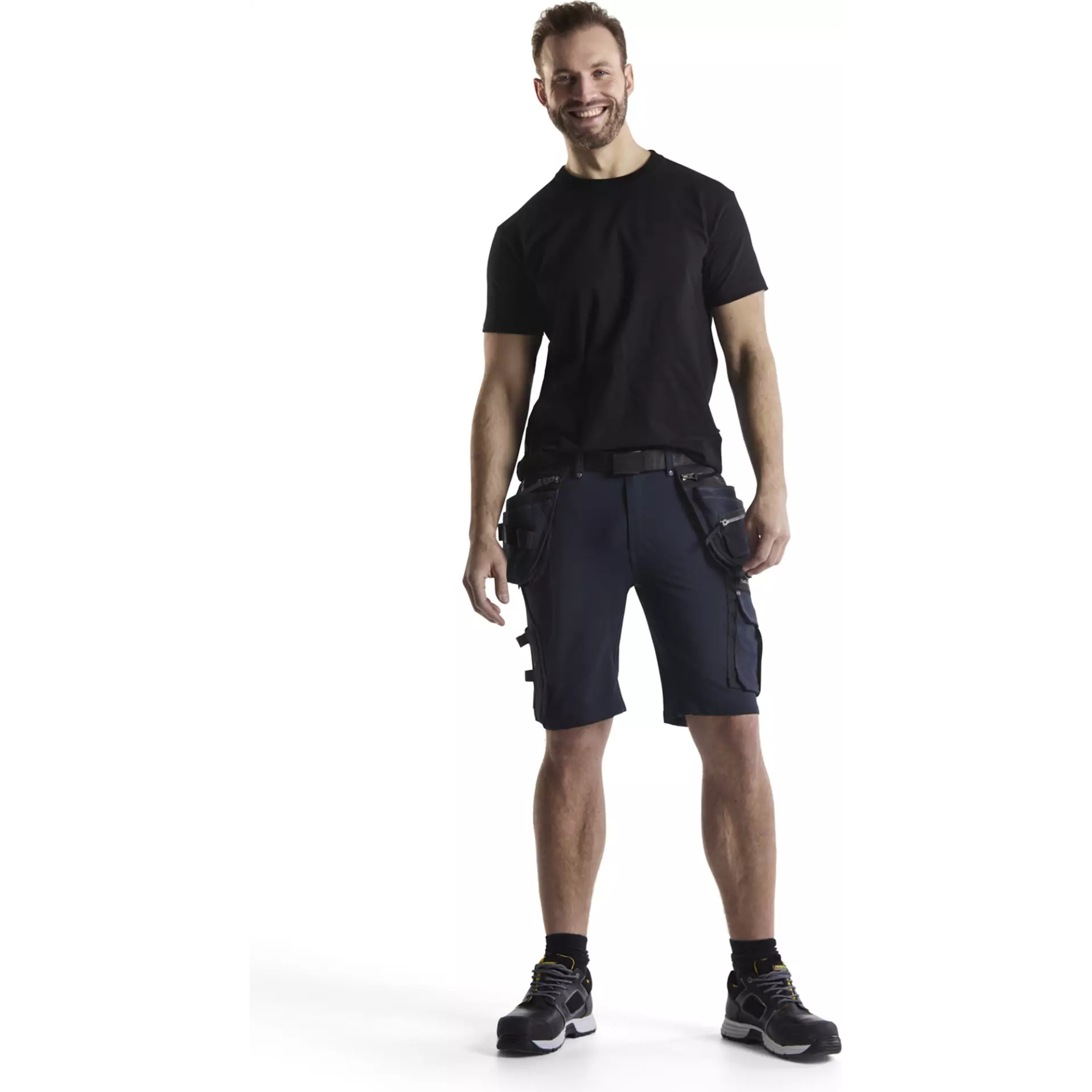 Blaklader 198816448699, X1900 4-Way Stretch Craftsman Shorts, Dark Navy/Black, image 5