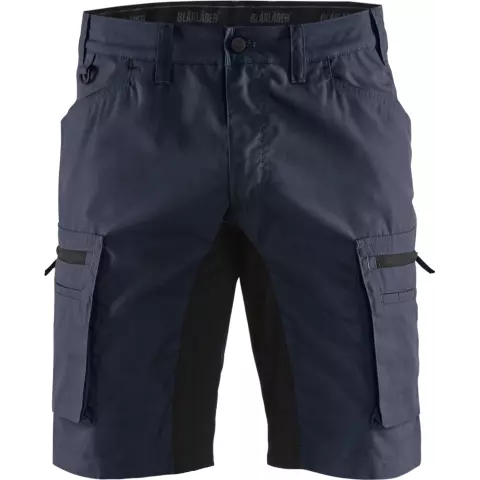 Blaklader Stretch Shorts, Dark Navy/Black