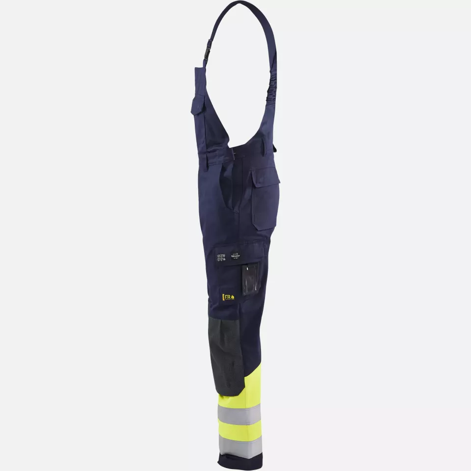 Blaklader 260715148933, Multi-Norm Bib and Brace, Navy/Yellow, image 3, gallery thumbnail