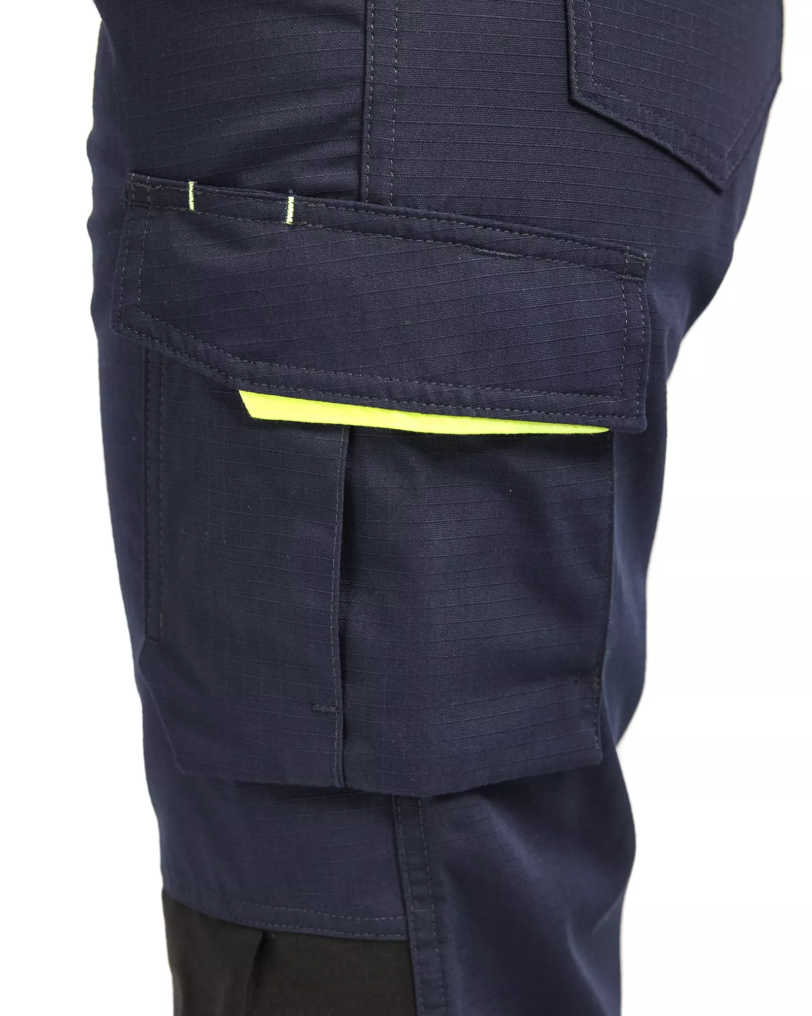 Blaklader 719513308633, Women's Stretch Work Trousers, Dark Navy/Yellow, image 8
