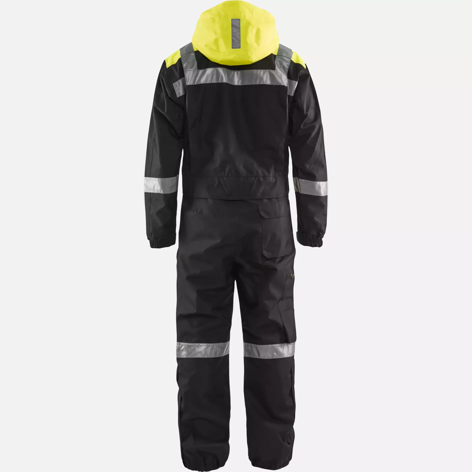 Blaklader 678619779933, Ungefütterter Winteroverall, Schwarz/Gelb, image 4
