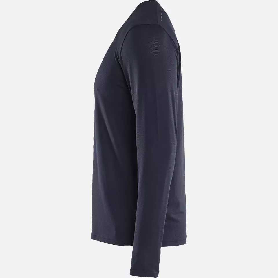 Blaklader 342311268600, Functional UV Protection Long Sleeve Shirt, Dark Navy, image 3, gallery thumbnail
