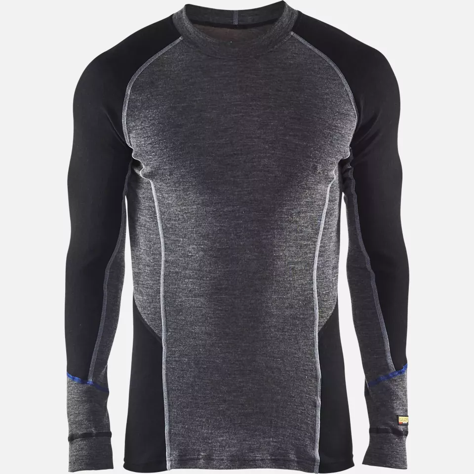 Blaklader 489717329699, Warm Undershirt, Mid Grey/Black, image 1, gallery thumbnail