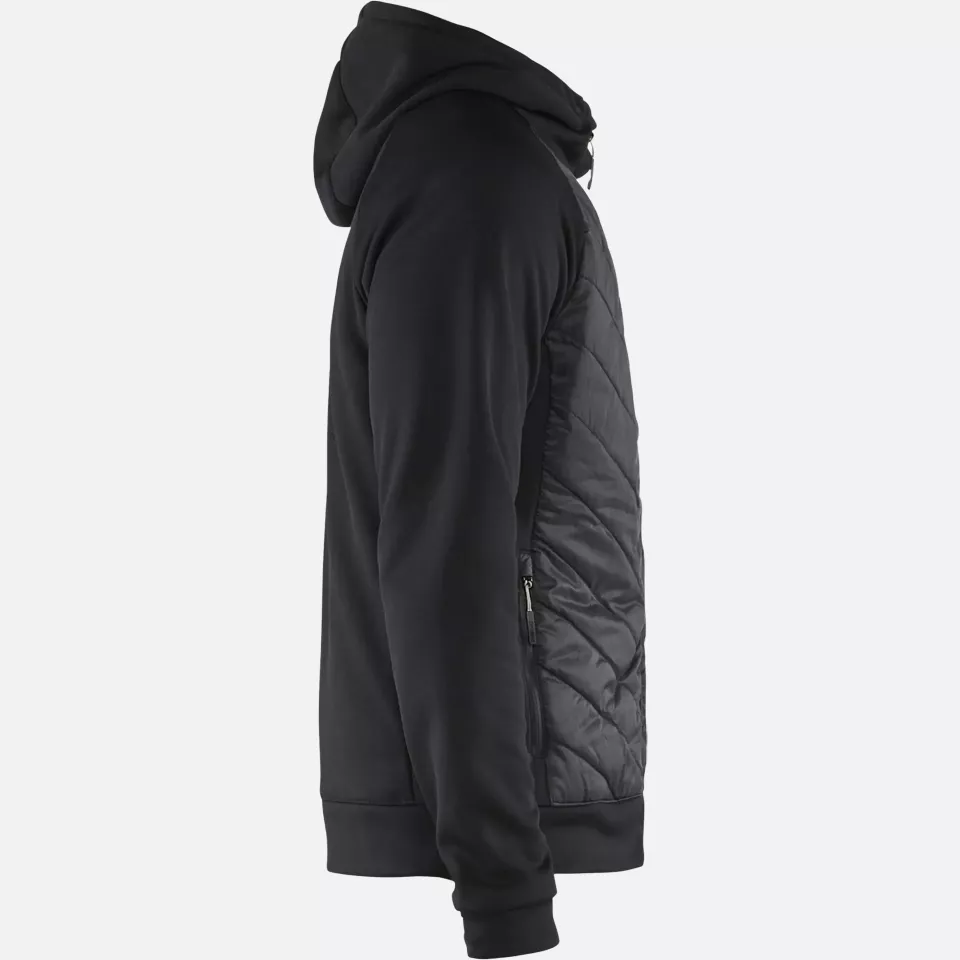 Blaklader 346325269998, Hybrid Sweatshirt, Black/Dark Grey, image 2, gallery thumbnail