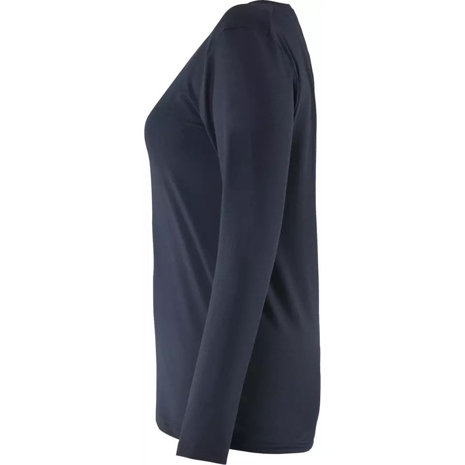 Blåkläder 342711268600, Women's Functional UV Protection Long Sleeve Shirt, Dark Navy Blue, image 3, gallery thumbnail