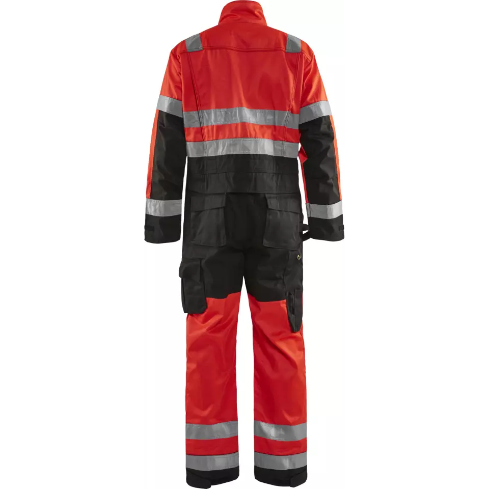 Blaklader 637318045599, Hi-Vis Coverall, Red/Black, image 4, gallery thumbnail