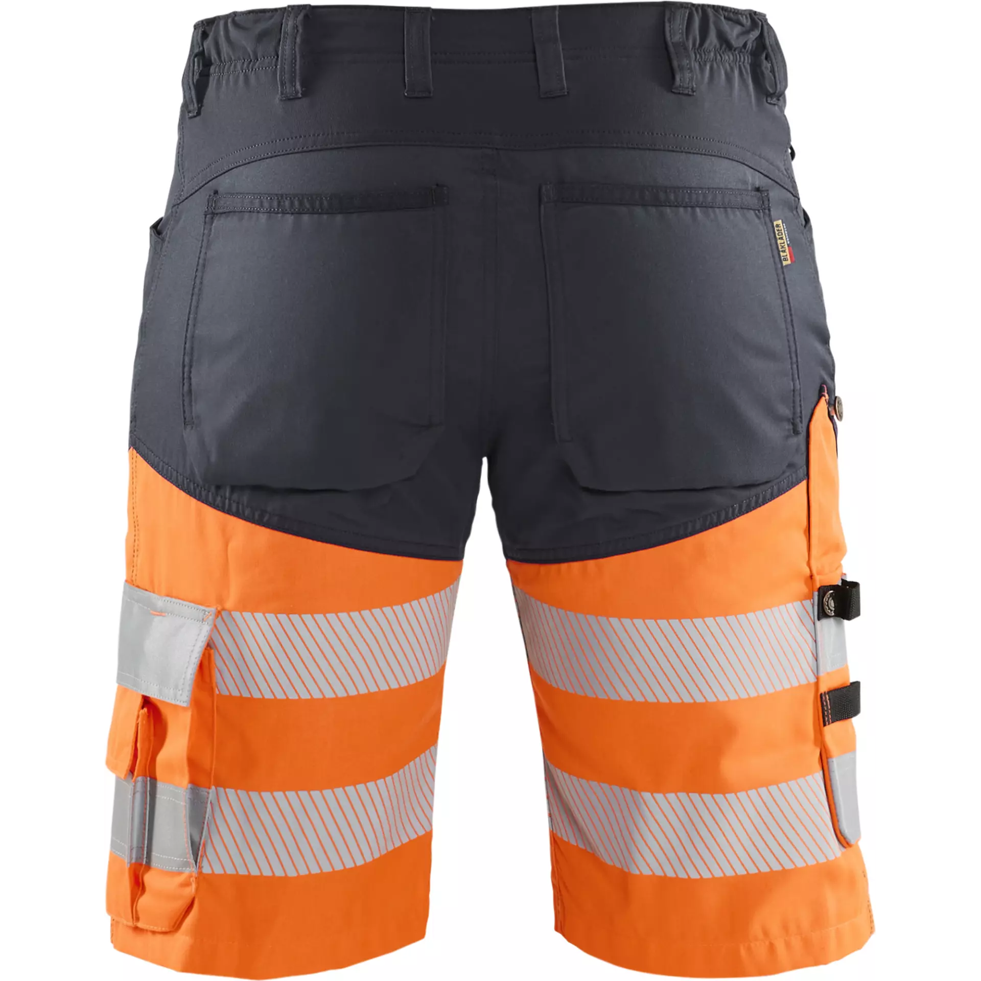 Blaklader 154118119653, High Vis Stretch Shorts, Mittelgrau/Orange, image 4