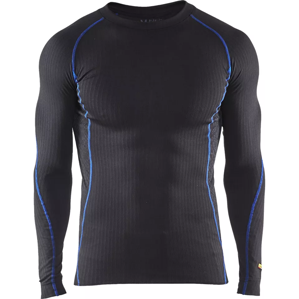 Blåkläder 470317079985, Undershirt Light, Black/Cornflower Blue, image 1, gallery thumbnail