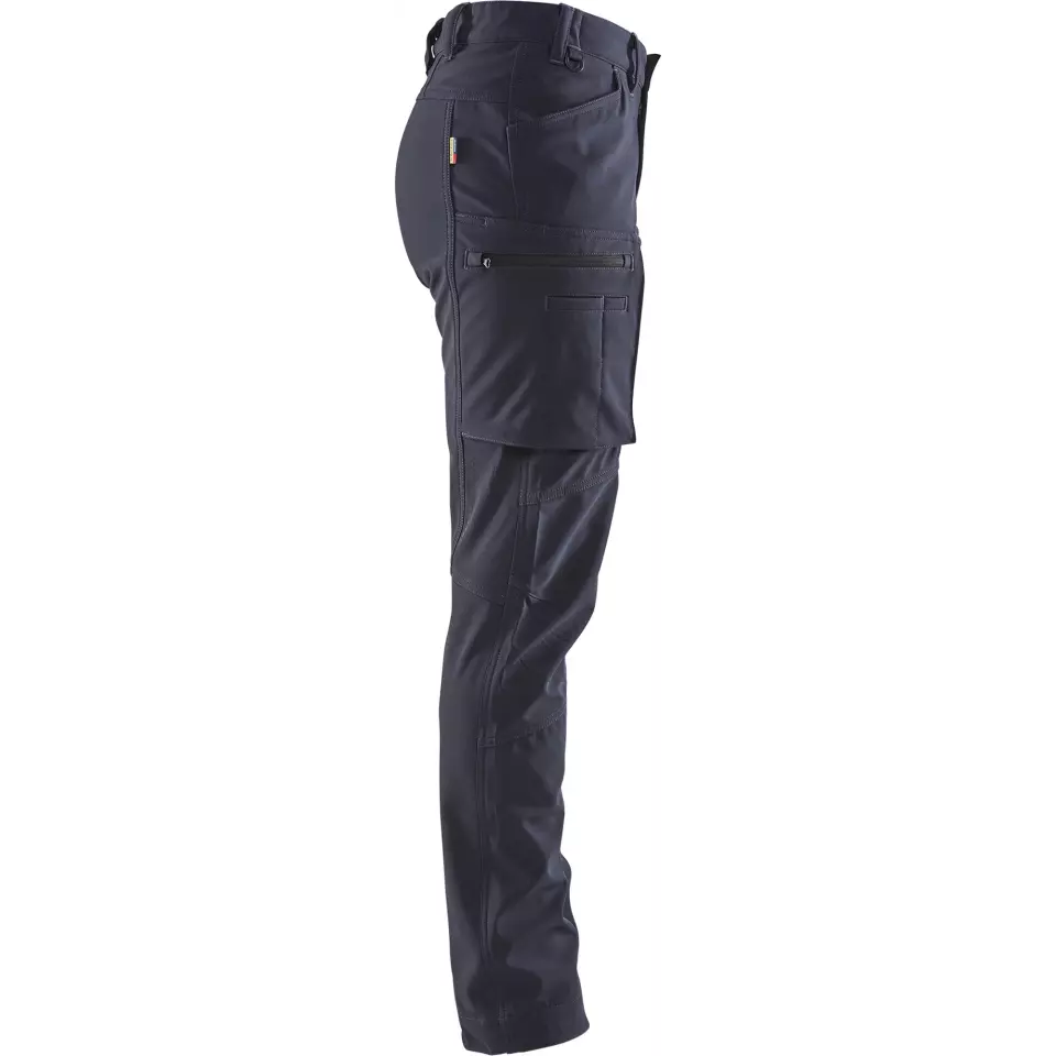 Blaklader 717725138600, Damen Softshell Winterhose, Dunkel Marineblau, image 2, gallery thumbnail