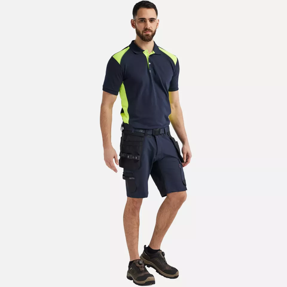 Blaklader 170216458699, 4-Way Stretch Craftsman Shorts, Dark Navy/Black, image 5, gallery thumbnail