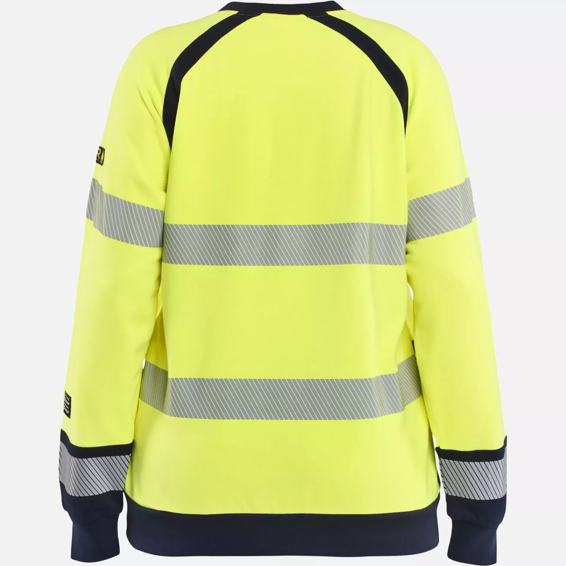 Blaklader 345417623389, Ladies Multinorm Sweatshirt, Yellow/Navy, image 4