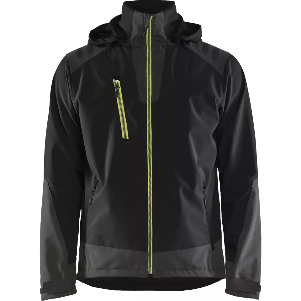 Material · Elastane, Fleece, Softshell, Polyester feature highlight