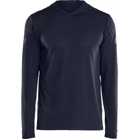 Blaklader Functional Hoodie with UV Protection, Dark Navy Blue