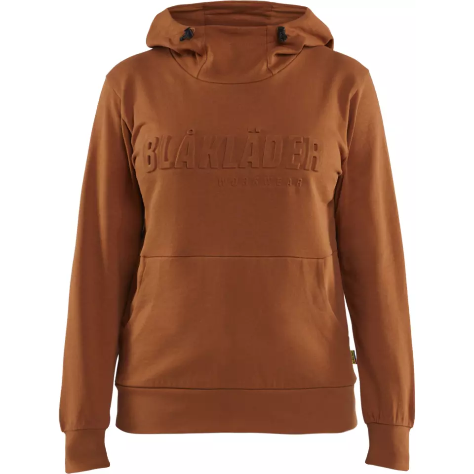 Blaklader 356011584000, 3D Women's Hooded Sweatshirt, Rust