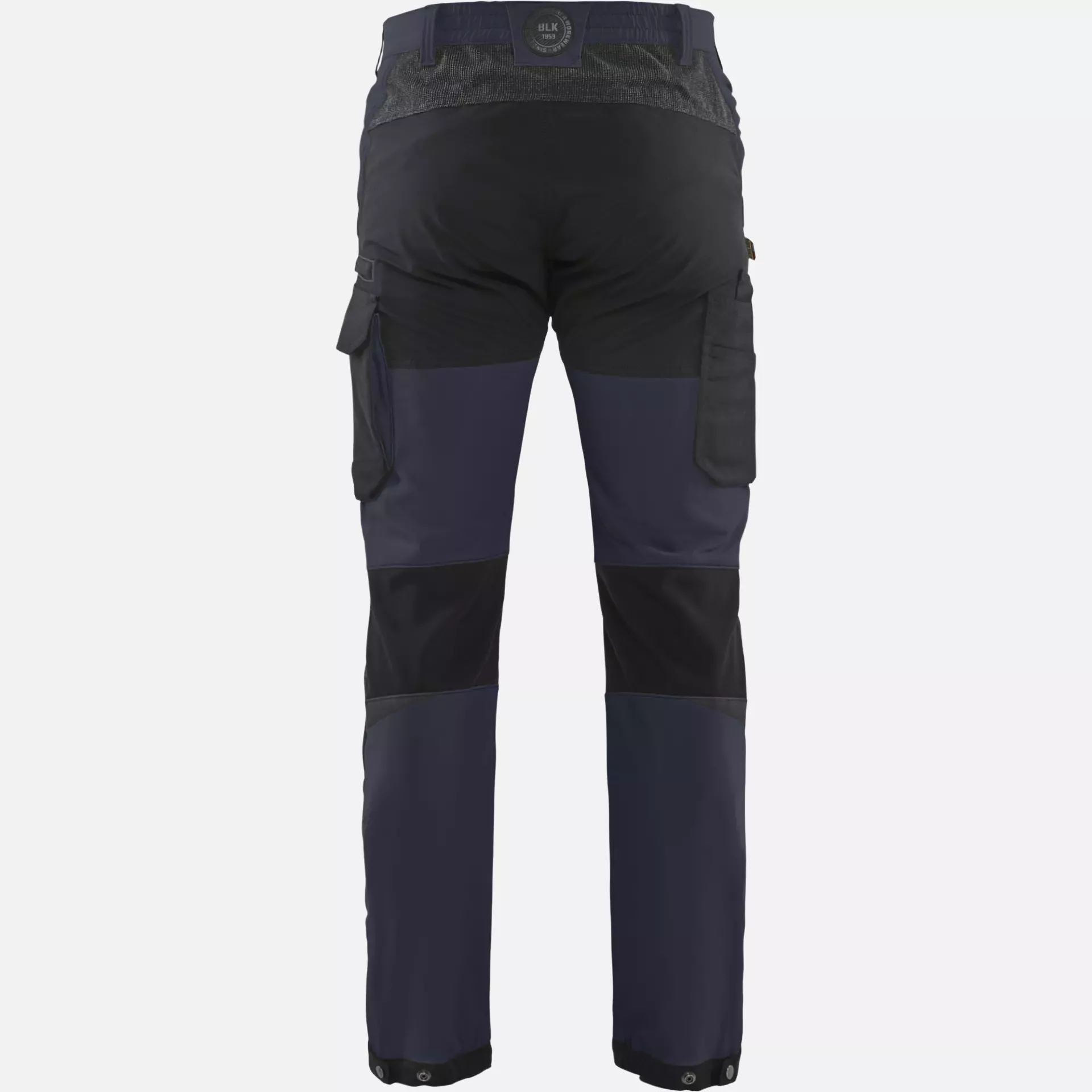 Blaklader 142216458699, 4-Wege-Service Stretch Arbeitshose, Dunkel Marineblau/Schwarz, image 4