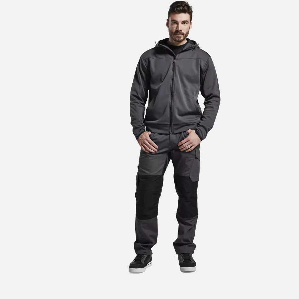 Blaklader 149513309699, Stretch Work Trousers, Mid Grey/Black, image 5, gallery thumbnail