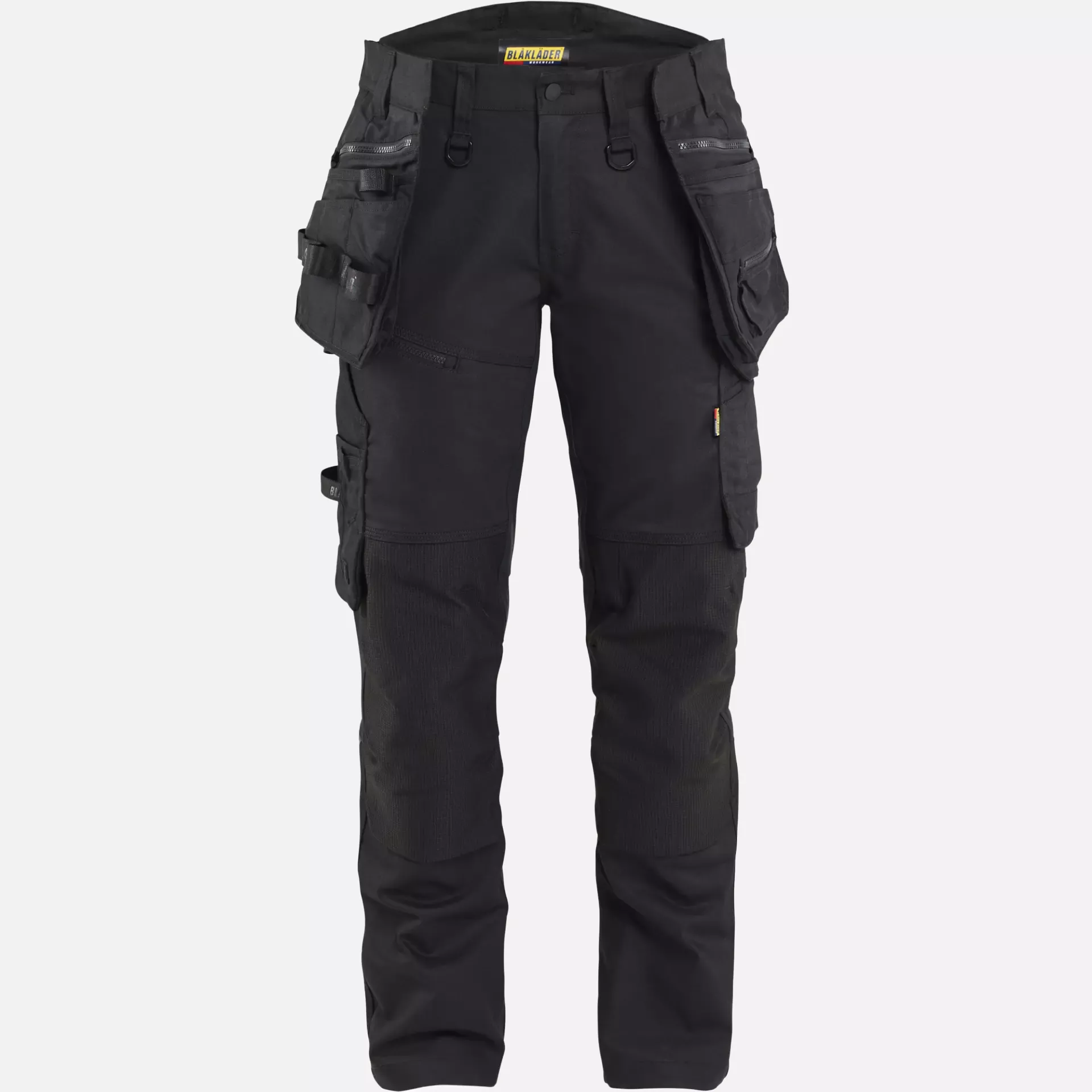 Blaklader 717011499999, STRIKER Ladies Stretch Craftsman Work Trousers, Black/Black, image 14