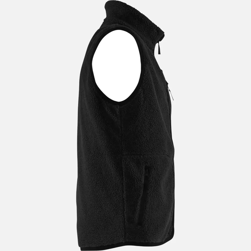 Blaklader 382029559900, Pile Vest, Black, image 2, gallery thumbnail