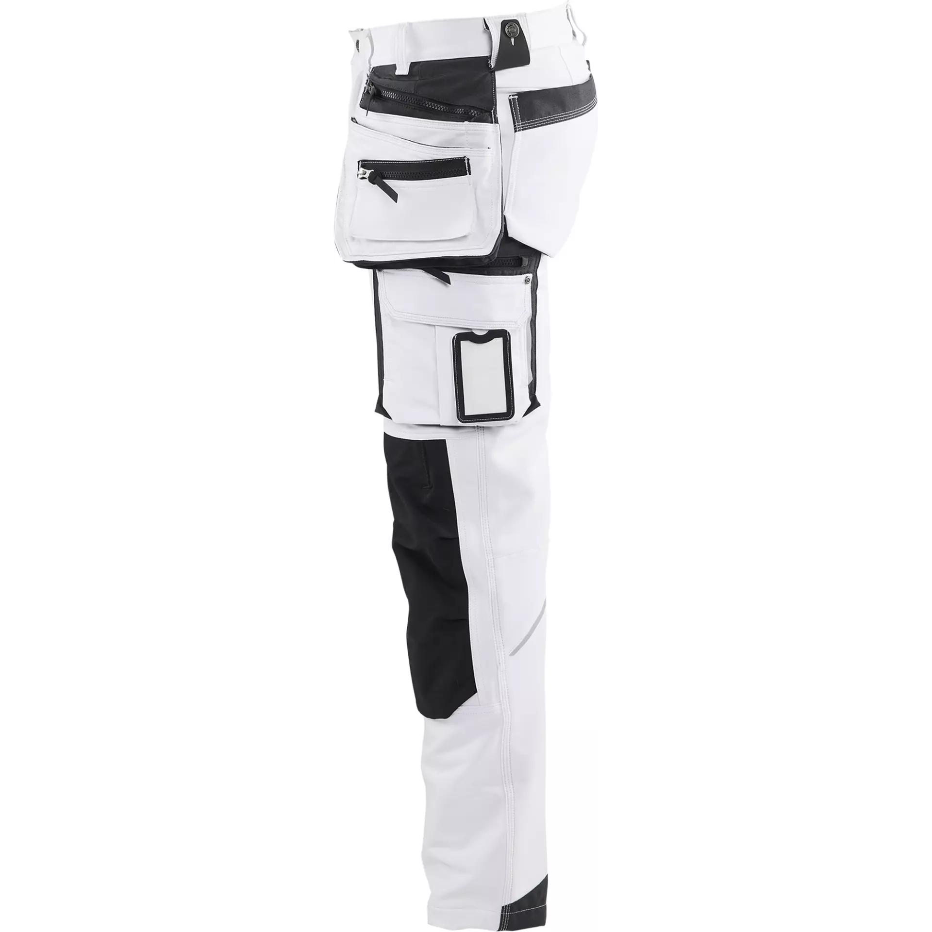 Blåkläder 107916451098, 4-Wege-Stretch Malerhose, Weiß/Dunkelgrau, image 2