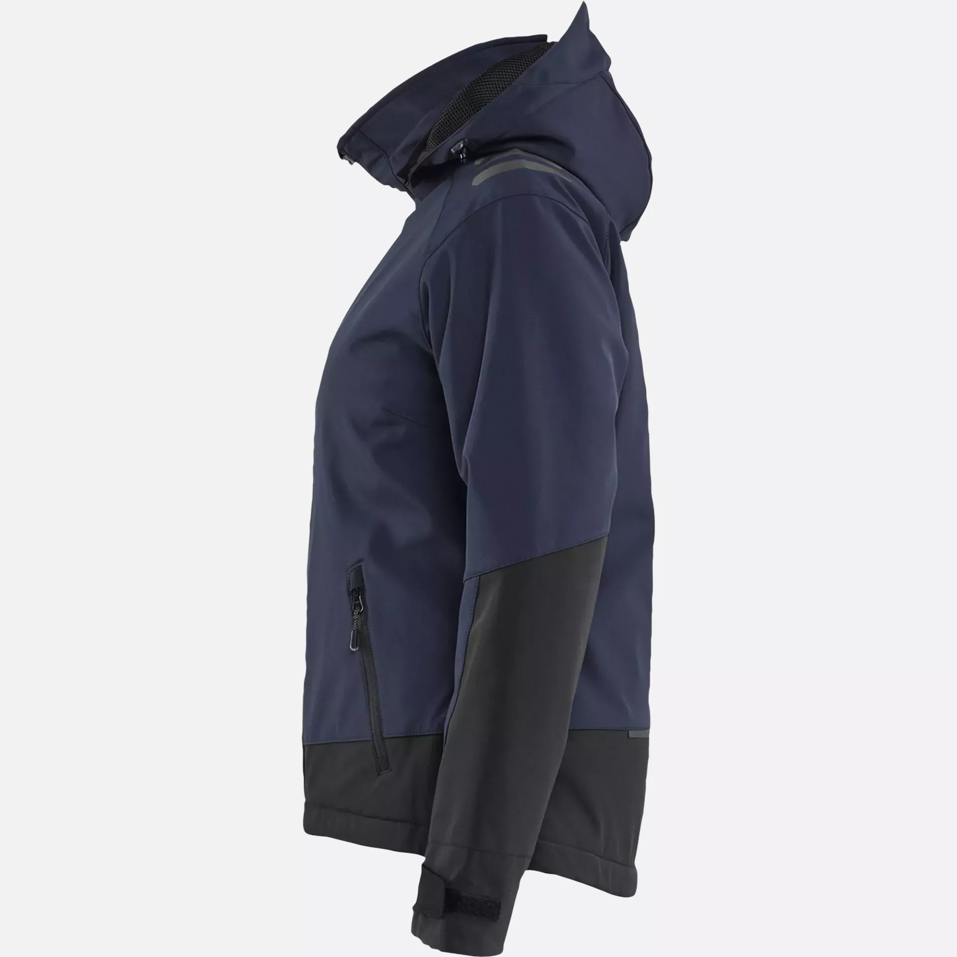Blaklader 475125138699, Ladies Softshell Winter Jacket Lightly Lined, Dark Navy/Black, image 3