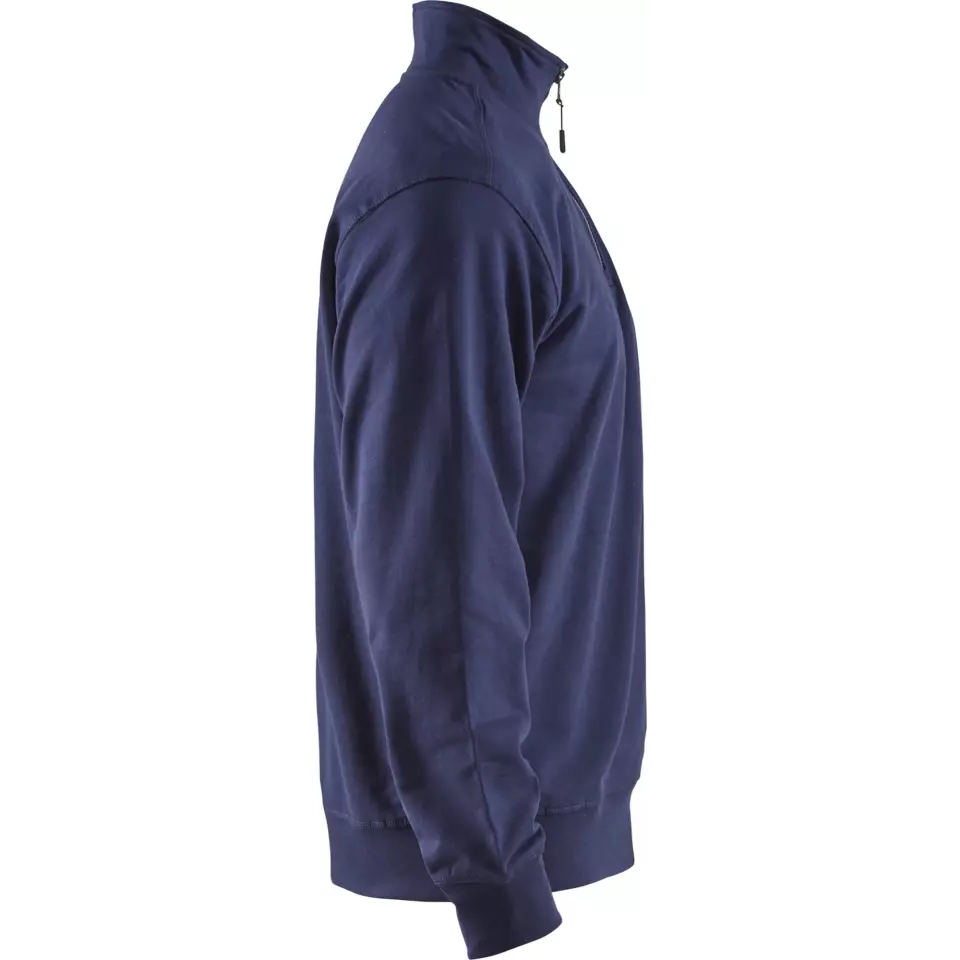 Blaklader 336911588900, Sweatshirt mit Half-Zip, Marineblau, image 2, gallery thumbnail