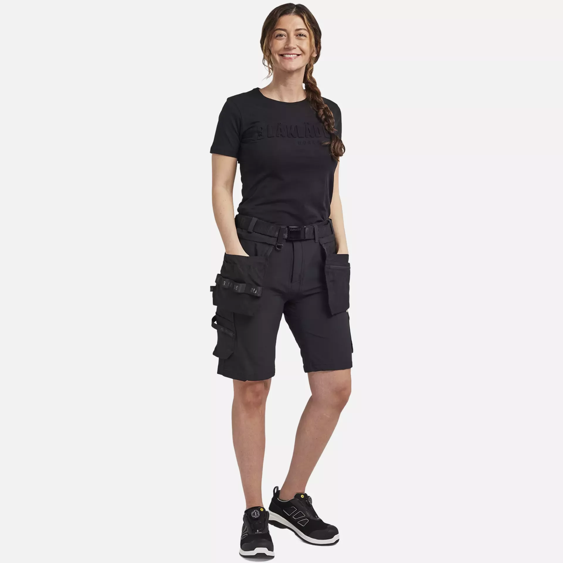 Blaklader 712416459900, Damen 4-Wege Stretch Handwerkershorts, Schwarz, image 5