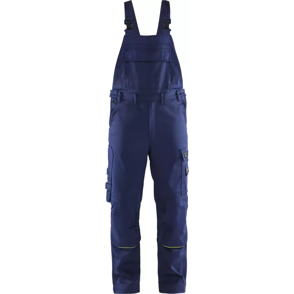 Blaklader 260115018933, Welding Bib and Brace, Navy/ Yellow, image 1, gallery thumbnail