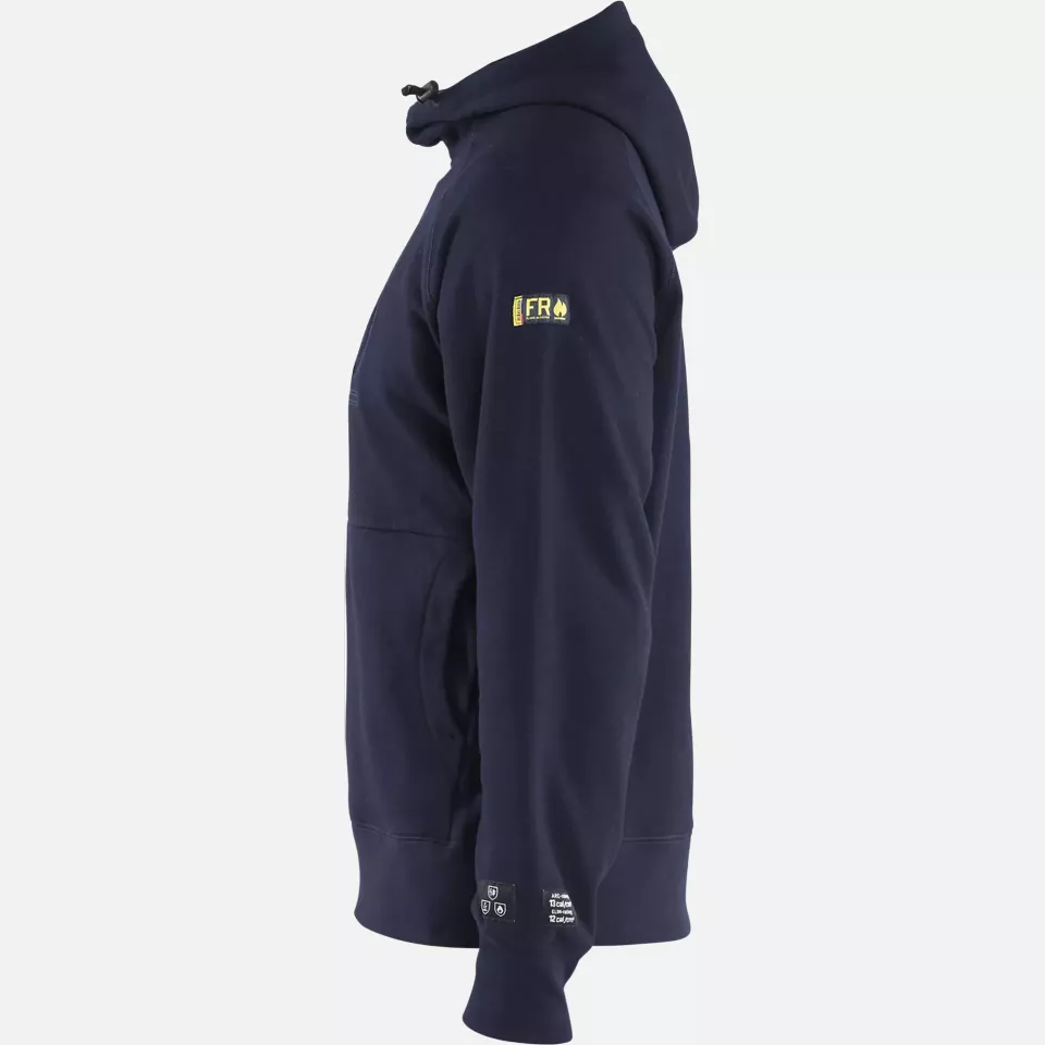 Blaklader 347817628900, Flame Resistant Hoodie, Navy, image 3, gallery thumbnail