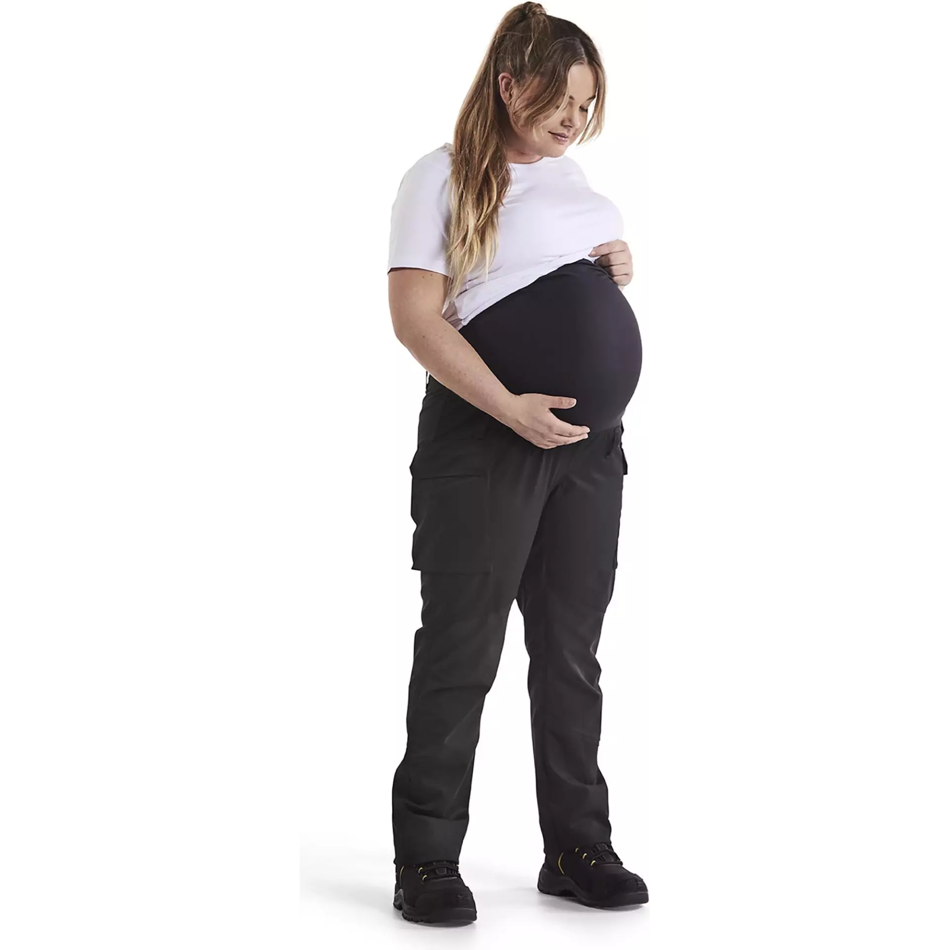 Blåkläder 710118309900, Stretch Maternity Pants, Black, image 6