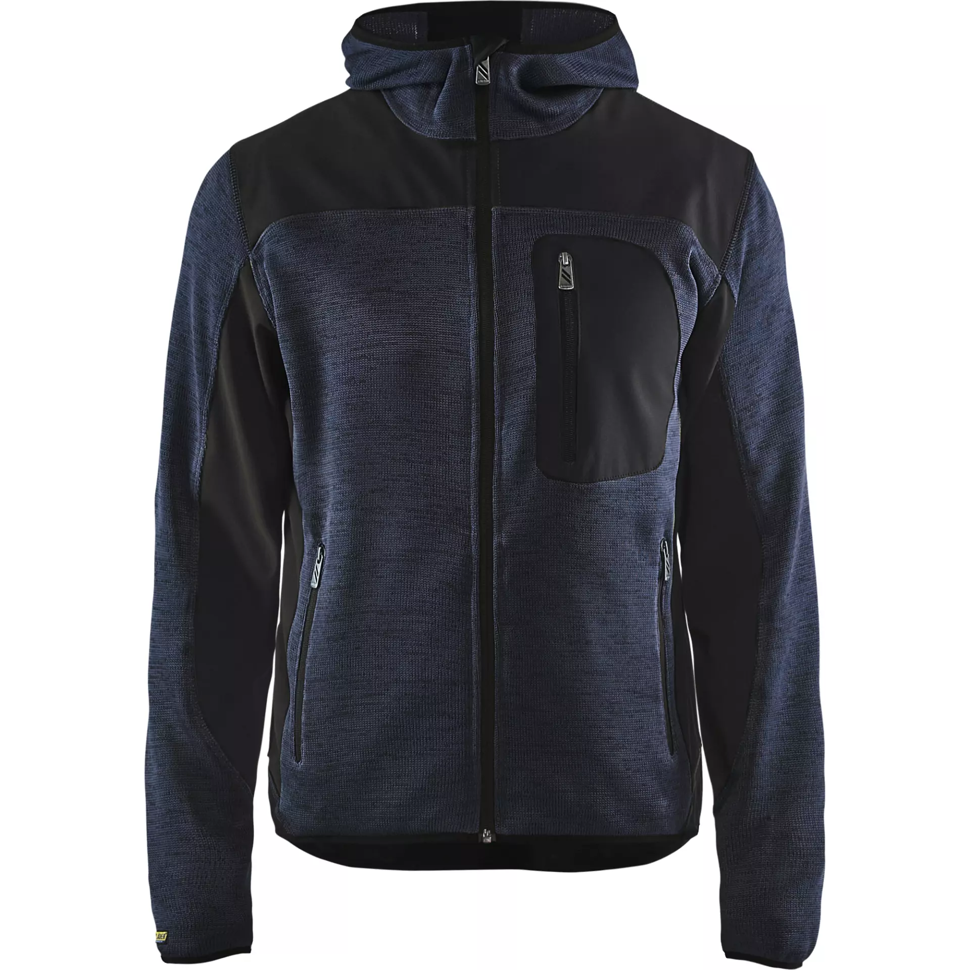 Blaklader 493021178699, Softshell Knitted Jacket, Dark Navy/Black