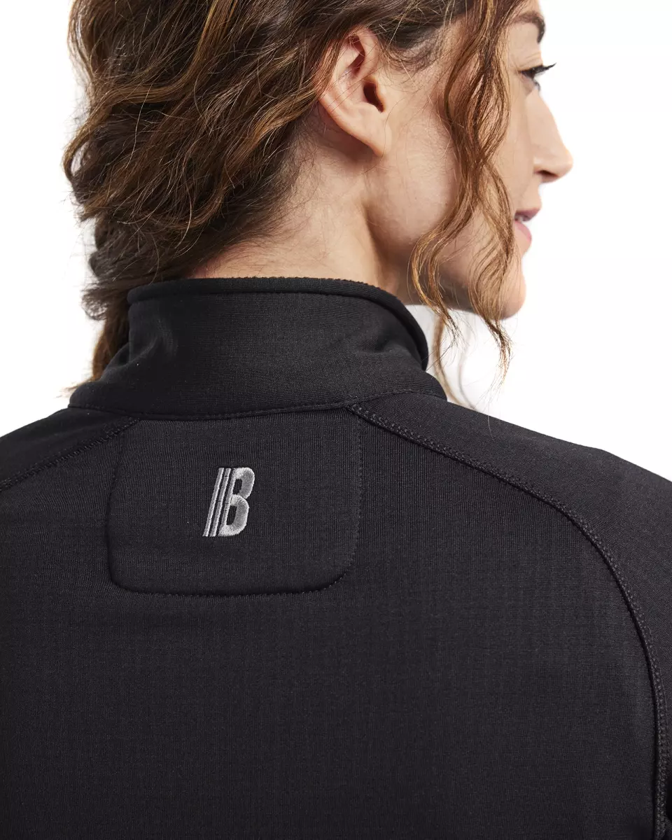 Blåkläder 474525399900, STRIKER Women's Fleece Jacket, Black, image 9, gallery thumbnail