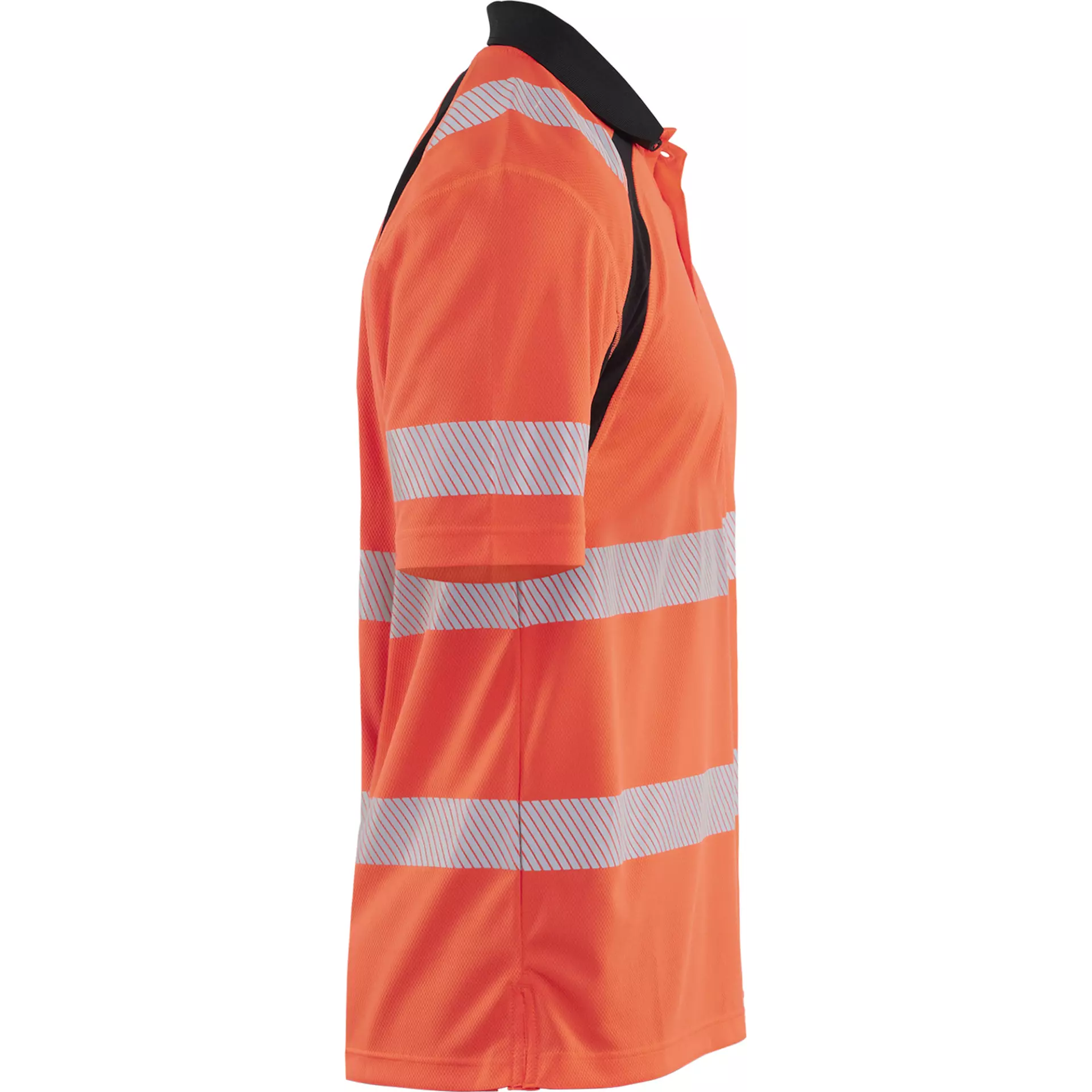 Blaklader 359510135599, High Vis UV Schutz Polo Shirt, Rot/Schwarz, image 2
