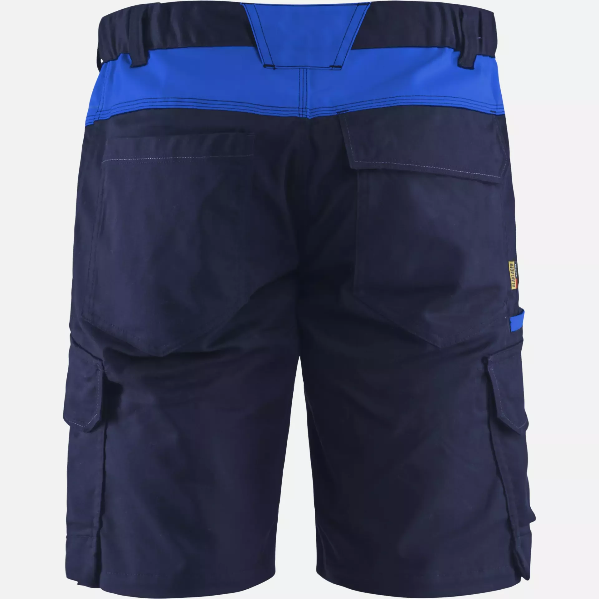 Blaklader 144618328985, Industry Stretch Shorts, Navy/Royal Blue, image 4